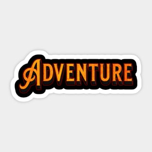 Adventure Sticker